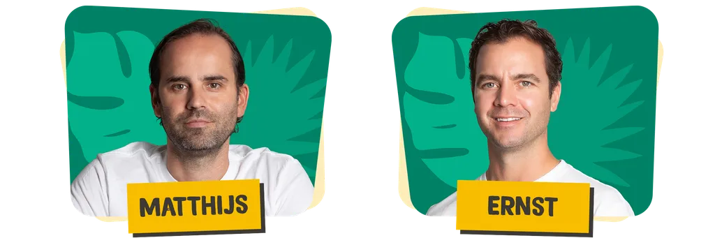 Matthijs and Ernst headshots.